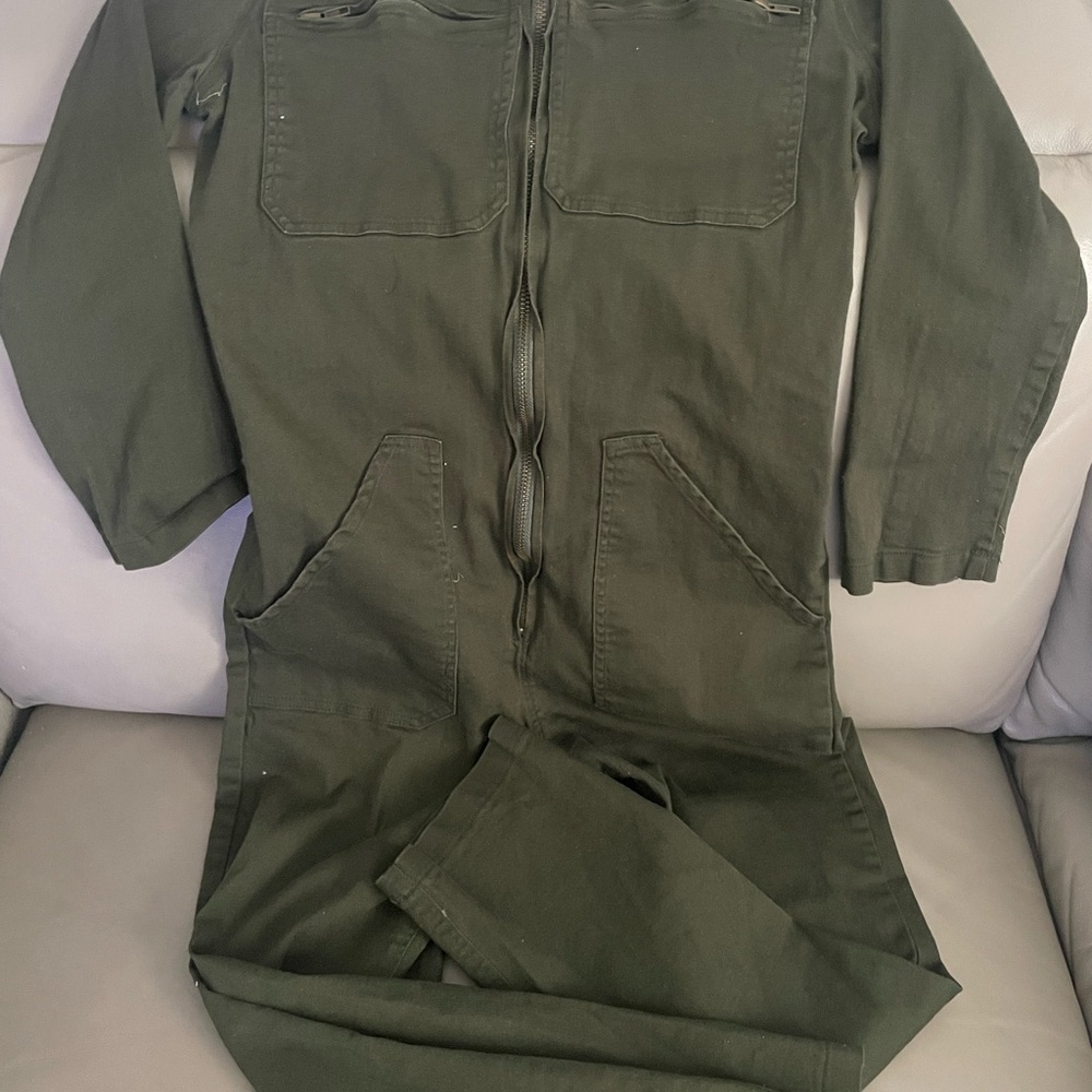 Fashion Nova Olive Jumpsuit